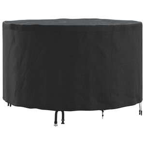 vidaXL Outdoor Furniture Cover Black 102 x 102 x 71 cm 210D fabric