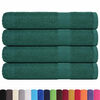 vidaXL Sauna Towels "FROGN" 4 pcs Green 80x200 cm 360 gsm