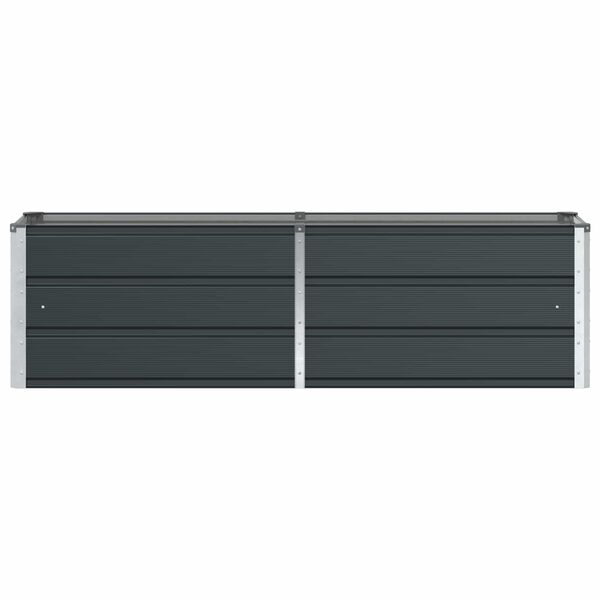 vidaXL Planter Anthracite 160 x 40 x 45 cm Steel