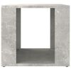 vidaXL Bedside Table Concrete Grey 41x40x36 cm Engineered Wood