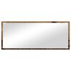 vidaXL Mirror Wall-mounted Old Wood 90 x 8.5 x 37 cm Engineered Wood