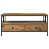 vidaXL Coffee Table Old wood 100 x 51 x 45 cm Engineered wood