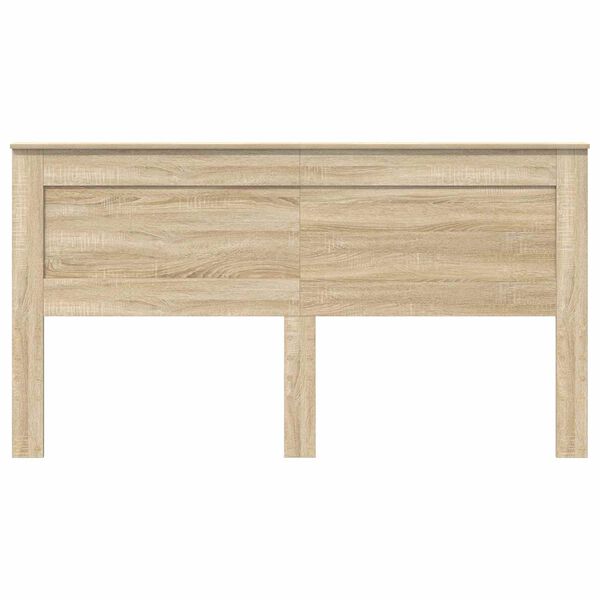 vidaXL Headboard with Headboard Sonoma Oak 180 cm Engineered Wood