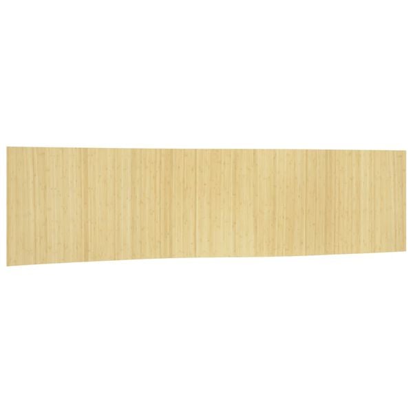vidaXL Room Divider Light Natural Width 800 cm Height 165 cm Bamboo