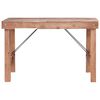 vidaXL Dining Table 120x60x80 cm Solid Reclaimed Wood