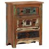 vidaXL Chest of Drawers 60x30x75 cm Solid Reclaimed Wood