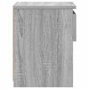 vidaXL Bedside Cabinet Grey Sonoma 40x30x39 cm Engineered Wood