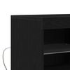 vidaXL Sideboard Black 81 x 37 x 67 cm Engineered wood