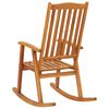 vidaXL Rocking Chair Solid Acacia Wood
