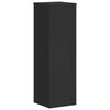 vidaXL Plant Stand 2pcs Black 25x25x80 cm Engineered Wood