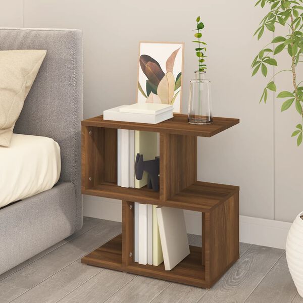 vidaXL Bedside Cabinets 2 pcs Brown Oak 50x30x51.5 cm Engineered Wood