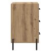 vidaXL Bedside Cabinet Artisan Oak 40 x 40 x 66 cm Engineered Wood