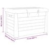 vidaXL Outdoor Cushion Box Anthracite 73x50.5x46.5 cm Polypropylene