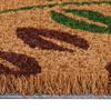 vidaXL Door Mat Natural 45x75 cm Tufted Coir