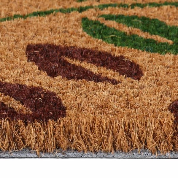 vidaXL Door Mat Natural 45x75 cm Tufted Coir
