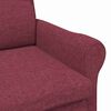 vidaXL Armchair Wine red 76 x 94 x 102 cm Fabric
