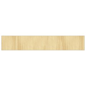 vidaXL Rug Rectangular Light Natural70x400 cm Bamboo