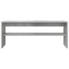 vidaXL TV Cabinet Concrete Grey 100 x 30 x 40 cm Engineered Wood