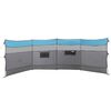 vidaXL Camping Windbreak Blue 510x153 cm Waterproof