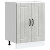 vidaXL Sink Base Cabinet "Lucca" Concrete Grey Engineered Wood