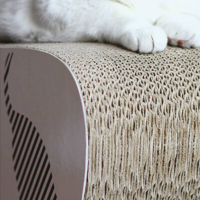 MyKotty Cat Scratcher VIGO 71x25x21 cm White 3084