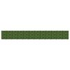 vidaXL Balcony Screen with Leaves Green 600 x 75 cm