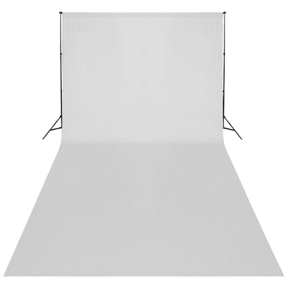 vidaXL Photo Studio Kit with Lights. Backdrop and Reflector