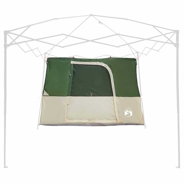 vidaXL Inner Tent with Roof Green 280 x 220 x 176 cm Taffeta