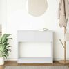 vidaXL Console Table with Drawers White 85.5x38.5x74.5 cm