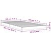 vidaXL Bed Frame without Mattress White 100x200 cm Solid Wood Pine
