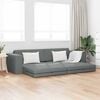 vidaXL Sofa Bed Dark Grey 245 x 78 x 77 cm Fabric