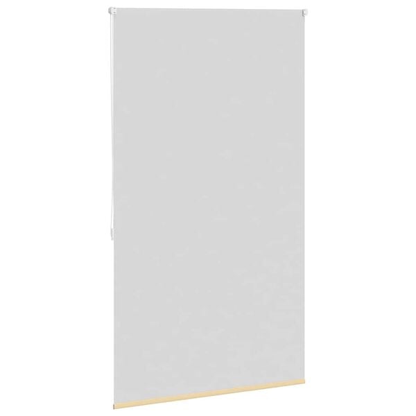 vidaXL Roller blind blackout 124.4x175 cm Fabric Width 120 cm beige