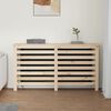vidaXL Radiator Cover 153x19x84 cm Solid Wood Pine