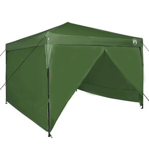 vidaXL Canopy Tent 290 x 290 x 251 cm Green Fabric