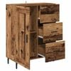 vidaXL Sideboard Old Wood 69.5 x 34 x 90 cm Engineered Wood and Iron