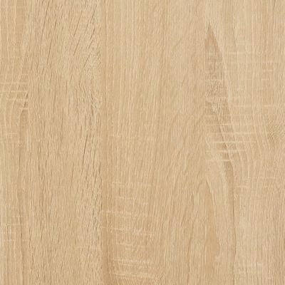 vidaXL Wall Cabinet Sonoma Oak 102x30x20 cm Engineered Wood