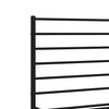 vidaXL Metal Bed Frame without Mattress with Headboard Black 200x200cm