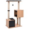 vidaXL Cat Tree with Sisal Scratching Mat 104 cm