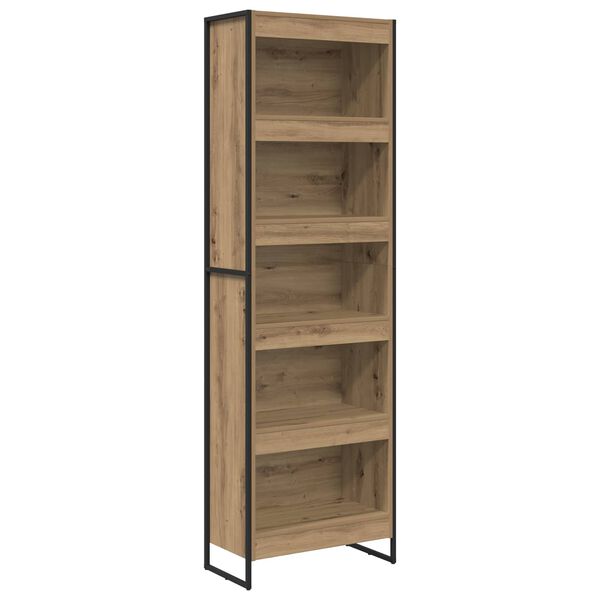 vidaXL Book Cabinet 2 pcs Artisian Oak 60 x 30 x 189.5 cm