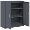 vidaXL Storage Cabinet Anthracite 90 x 40 x 105 cm Steel