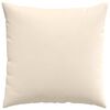 vidaXL Sofa Pillows 2 pcs Beige 60 x 60 cm Fabric