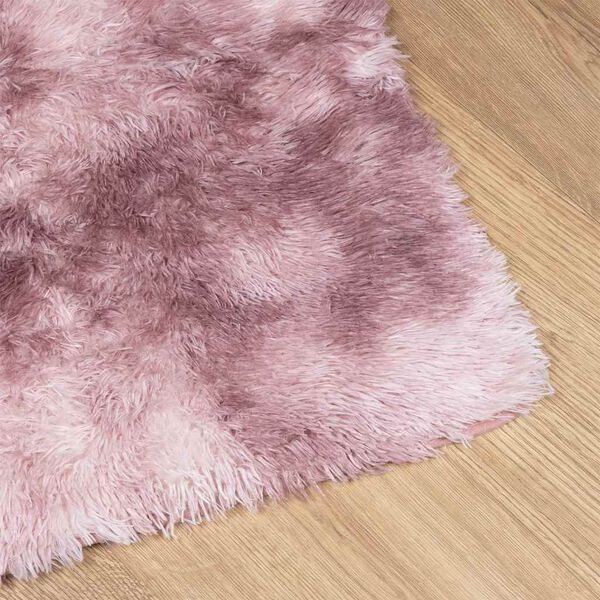 vidaXL Shaggy Rug High Pile NAVARRA Dusty Pink 80x150 cm Polyester