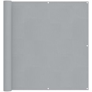 vidaXL Balcony Screen PU coated oxford alu