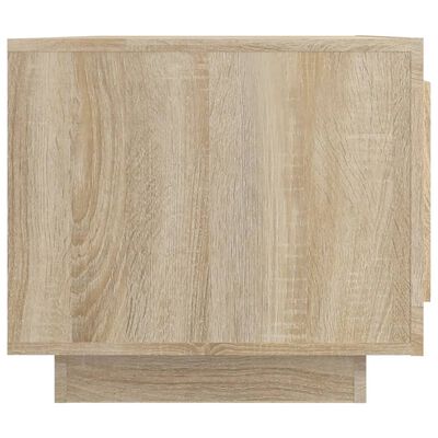 vidaXL Coffee Table Sonoma Oak 102x50x45 cm Engineered Wood