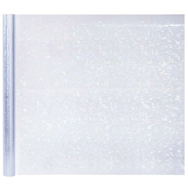 vidaXL Window Films 5 pcs Frosted 3D Rainbow Pattern PVC