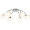 vidaXL Ceiling Lamp with 6 LED Bulbs G9 240 W