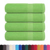 vidaXL Shower Towels "FROGN" 4 pcs Apple Green 70x140 cm 360 gsm