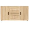 vidaXL Sideboard Sonoma Oak 100x36x60 cm Engineered Wood