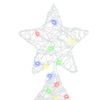 vidaXL Christmas Tree with 160 LEDs Multicolour 150 cm Acrylic