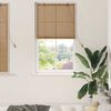 vidaXL Roller Blind with Curtains Manual Brown 80 x 160 cm Bamboo